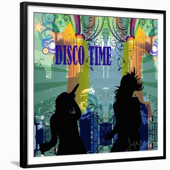 Disco Time-Jean-François Dupuis-Framed Premium Giclee Print