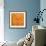 Disco-Abstract Graffiti-Framed Giclee Print displayed on a wall