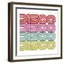 Disco-Susan Ball-Framed Art Print