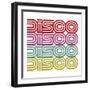 Disco-Susan Ball-Framed Art Print