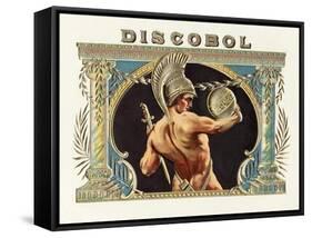 Discobol-Art Of The Cigar-Framed Stretched Canvas