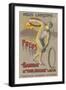 Discobolos Throwing Bicycle Tire-null-Framed Art Print