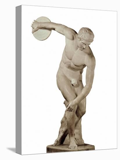 Discobolus by Myron-null-Stretched Canvas