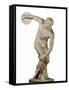 Discobolus by Myron-null-Framed Stretched Canvas