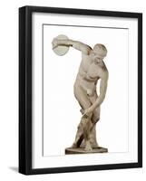 Discobolus by Myron-null-Framed Giclee Print