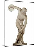 Discobolus by Myron-null-Mounted Giclee Print