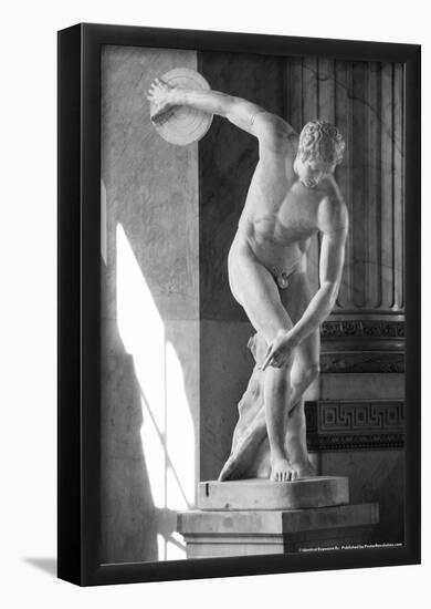 Discobolus Rome Italy-null-Framed Poster