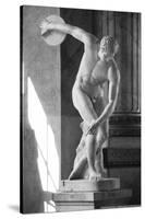 Discobolus Rome Italy-null-Stretched Canvas