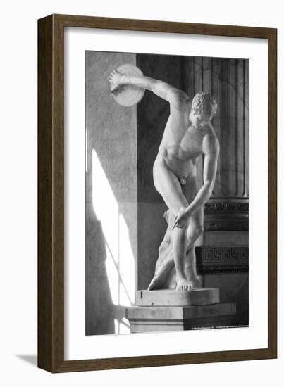 Discobolus Rome Italy-null-Framed Photo