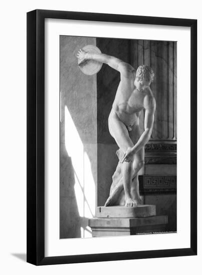 Discobolus Rome Italy-null-Framed Photo