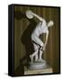 Discobolus-Myron-Framed Stretched Canvas