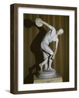 Discobolus-Myron-Framed Photo