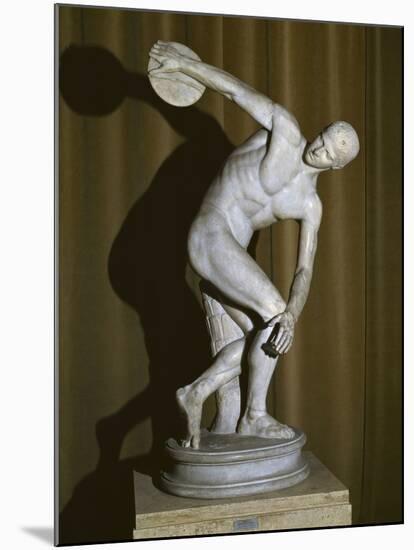 Discobolus-Myron-Mounted Photo