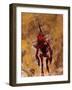 Disconnect Red-Craig Snodgrass-Framed Giclee Print