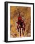 Disconnect Red-Craig Snodgrass-Framed Giclee Print