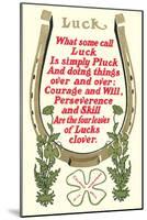 Discourse on Luck-null-Mounted Art Print