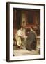 Discourse-Sir Lawrence Alma-Tadema-Framed Art Print