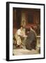 Discourse-Sir Lawrence Alma-Tadema-Framed Art Print