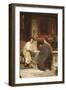 Discourse-Sir Lawrence Alma-Tadema-Framed Art Print