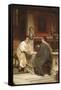 Discourse-Sir Lawrence Alma-Tadema-Framed Stretched Canvas