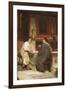 Discourse-Sir Lawrence Alma-Tadema-Framed Art Print