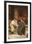 Discourse-Sir Lawrence Alma-Tadema-Framed Art Print