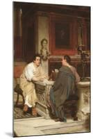 Discourse-Sir Lawrence Alma-Tadema-Mounted Art Print