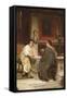 Discourse-Sir Lawrence Alma-Tadema-Framed Stretched Canvas