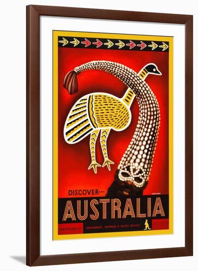 Discover Australia-Eileen Mayo-Framed Art Print