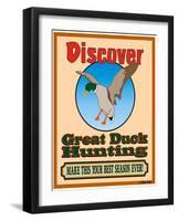 Discover Duck Hunting-Mark Frost-Framed Giclee Print