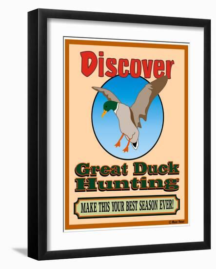 Discover Duck Hunting-Mark Frost-Framed Giclee Print