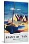 Discover France by Train, Brittany', French National Railroads-null-Stretched Canvas