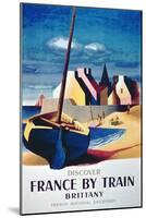 Discover France by Train, Brittany', French National Railroads-null-Mounted Giclee Print