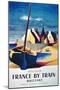 Discover France by Train, Brittany', French National Railroads-null-Mounted Premium Giclee Print