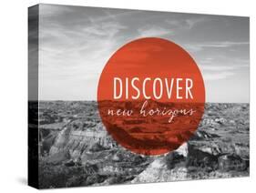 Discover New Horizons v2-Laura Marshall-Stretched Canvas