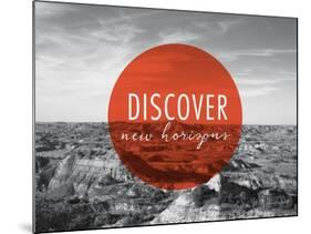 Discover New Horizons v2-Laura Marshall-Mounted Art Print