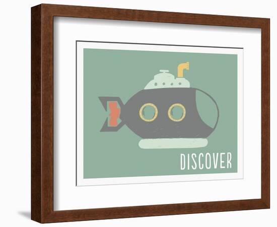 Discover-Lila Fe-Framed Art Print