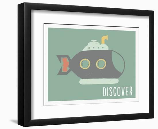 Discover-Lila Fe-Framed Art Print