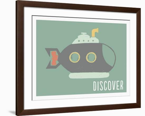 Discover-Lila Fe-Framed Art Print