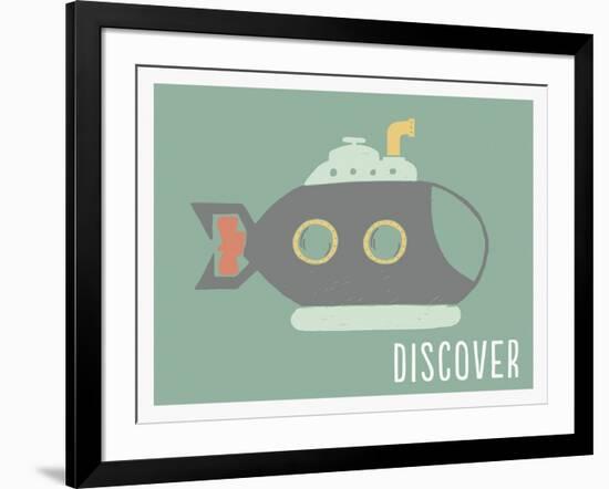 Discover-Lila Fe-Framed Art Print