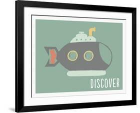 Discover-Lila Fe-Framed Art Print