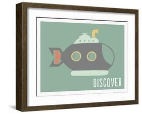 Discover-Lila Fe-Framed Art Print