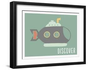 Discover-Lila Fe-Framed Art Print