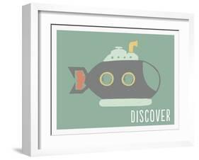 Discover-Lila Fe-Framed Art Print