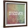 Discover-Vintage Skies-Framed Giclee Print