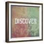 Discover-Vintage Skies-Framed Giclee Print