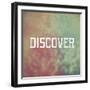 Discover-Vintage Skies-Framed Giclee Print