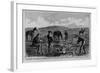 Discovering the Remains of Lieutenant Kidder and Ten Men of the Seventh United States Cavalry. Sket-null-Framed Giclee Print