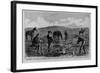 Discovering the Remains of Lieutenant Kidder and Ten Men of the Seventh United States Cavalry. Sket-null-Framed Giclee Print