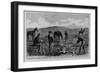 Discovering the Remains of Lieutenant Kidder and Ten Men of the Seventh United States Cavalry. Sket-null-Framed Giclee Print